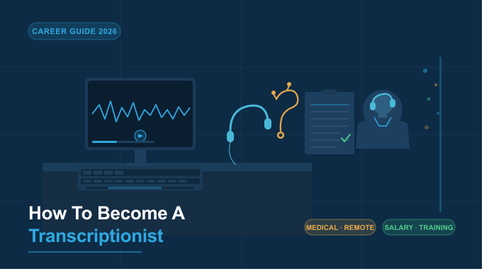 How To Become A Transcriptionist: A Practical Career Guide