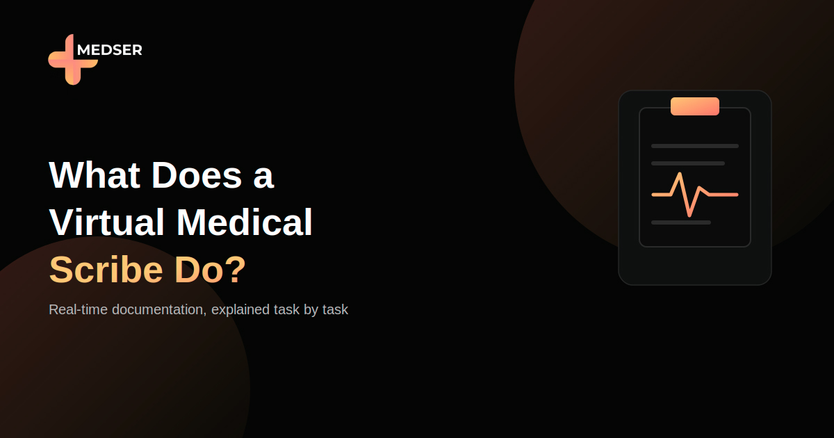 What Does a Virtual Medical Scribe Do?